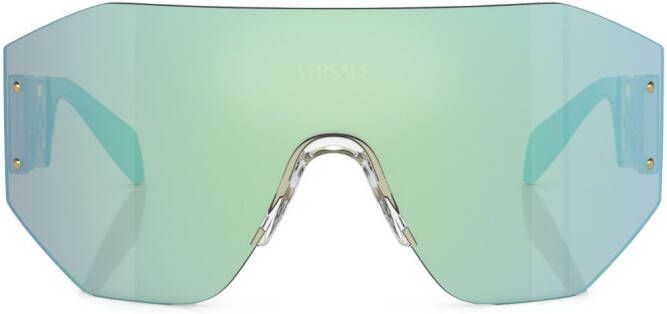 Versace Eyewear Zonnebril met spiegelglazen Roze