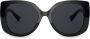 Versace Eyewear Zonnebril met vierkant montuur Zwart - Thumbnail 1