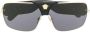 Versace Eyewear Zonnebril met vierkant montuur Zwart - Thumbnail 1