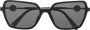Versace Eyewear Zonnebril met vierkant montuur Zwart - Thumbnail 1