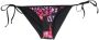 Versace Bikinislip met bloemenprint Zwart - Thumbnail 1