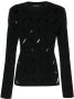 Versace Gebreide trui Zwart - Thumbnail 1