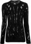 Versace Gebreide trui Zwart - Thumbnail 1