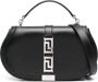 Versace Greca Goddess leren schoudertas Zwart - Thumbnail 1