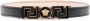 Versace Leren riem Zwart - Thumbnail 1