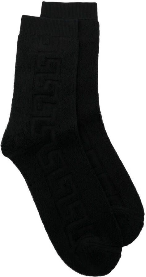 Versace Sokken van katoenmix Zwart