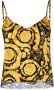 Versace Hemd met barokprint Zwart - Thumbnail 1