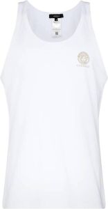 Versace Hemd met logo Wit