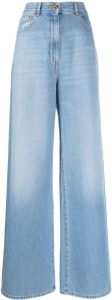 Versace High waist jeans Blauw