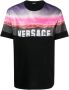Versace Katoenen T-shirt Zwart - Thumbnail 1