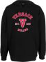 Versace Hoodie met logopatch Zwart - Thumbnail 1