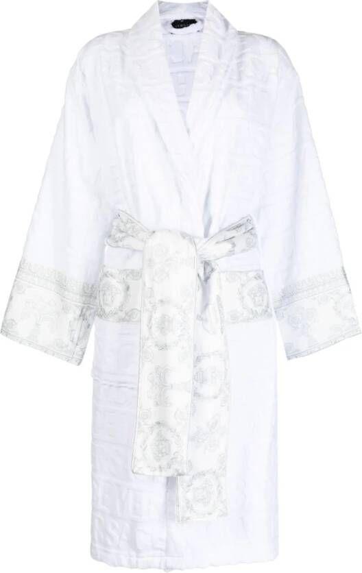 Versace I Love Baroque bathrobe Wit