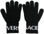 Versace Intarsia handschoenen Zwart - Thumbnail 1