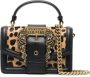Versace Jeans Couture Barocco shopper met luipaardprint Zwart - Thumbnail 1