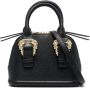 Versace Jeans Couture Leren shopper Zwart - Thumbnail 1