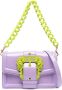 Versace Jeans Couture Schoudertas met gesp Paars - Thumbnail 1