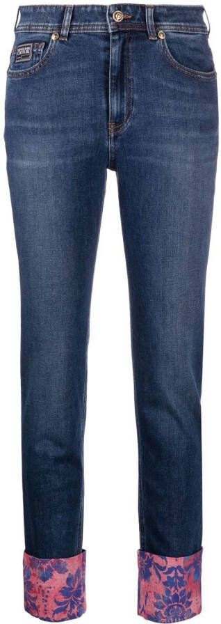 Versace Jeans Couture Skinny jeans Blauw