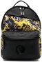 Versace Jeans Couture Rugzak met barokprint Zwart - Thumbnail 1