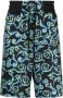 Versace Jeans Couture Knielange shorts Zwart - Thumbnail 1