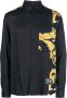 Versace Jeans Couture Overhemd met barokprint Zwart - Thumbnail 1