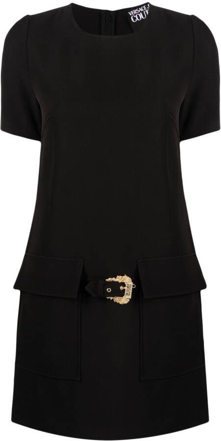 Versace Jeans Couture Mini-jurk met ceintuur Zwart