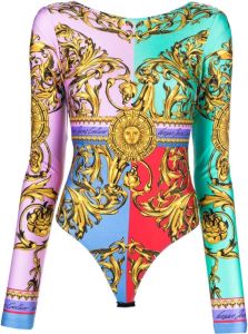 Versace Jeans Couture Bh met Barocco print Paars
