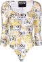 Versace Jeans Couture Body met logoprint Wit - Thumbnail 1