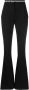Versace Jeans Couture Broek met logoband Zwart - Thumbnail 1