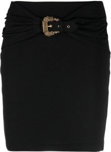 Versace Jeans Couture Mini-rok met gesp Zwart