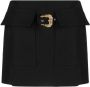 Versace Jeans Couture Mini-rok met gespdetail Zwart - Thumbnail 1