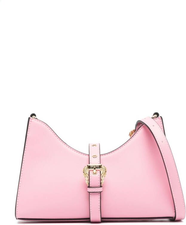 Versace Jeans Couture Schoudertas met gespdetail Roze
