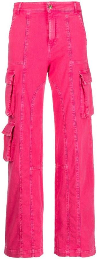 Versace Jeans Couture Cargo jeans Roze