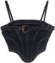 Versace Jeans Couture Cropped top Blauw - Thumbnail 1