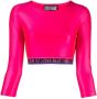 Versace Jeans Couture Cropped top Roze - Thumbnail 1