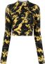 Versace Jeans Couture Cropped top Zwart - Thumbnail 1