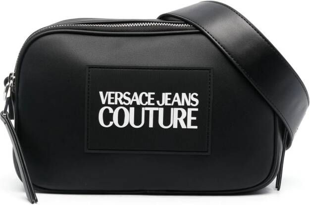 Versace Jeans Couture Crossbodytas met logoprint Zwart