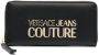 Versace Jeans Couture Portemonnee met logo-reliëf Zwart - Thumbnail 1