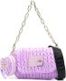 Versace Jeans Couture Matelassé schoudertas Paars - Thumbnail 1