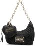 Versace Jeans Couture Matelassé schoudertas Zwart - Thumbnail 1