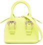 Versace Jeans Couture Shopper van imitatieleer Groen - Thumbnail 1