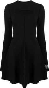 Versace Jeans Couture Flared jurk Zwart