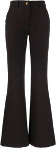 Versace Jeans Couture Flared pantalon Zwart