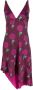 Versace Jeans Couture Jurk met bloemenprint Roze - Thumbnail 1