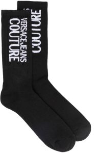 Versace Jeans Couture Gebreide sokken Zwart