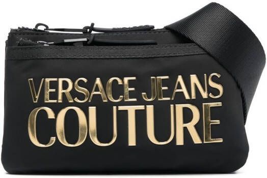Versace Jeans Couture Heuptas met logopatch Zwart