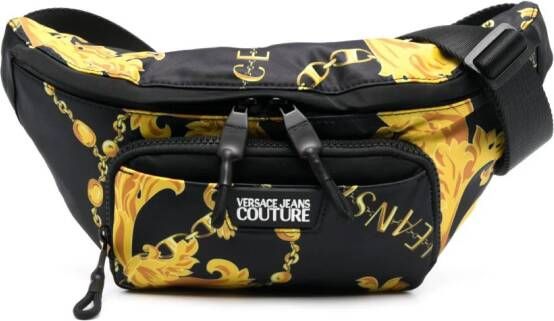 Versace Jeans Couture Heuptas met print Zwart