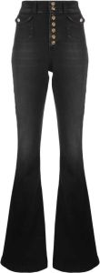 Versace Jeans Couture High waist jeans Zwart