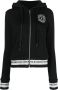 Versace Jeans Couture Hoodie met geborduurd logo Zwart - Thumbnail 1