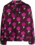 Versace Jeans Couture Hoodie met roosprint Roze - Thumbnail 1
