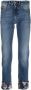 Versace Jeans Couture Jeans met bloemenprint Blauw - Thumbnail 1